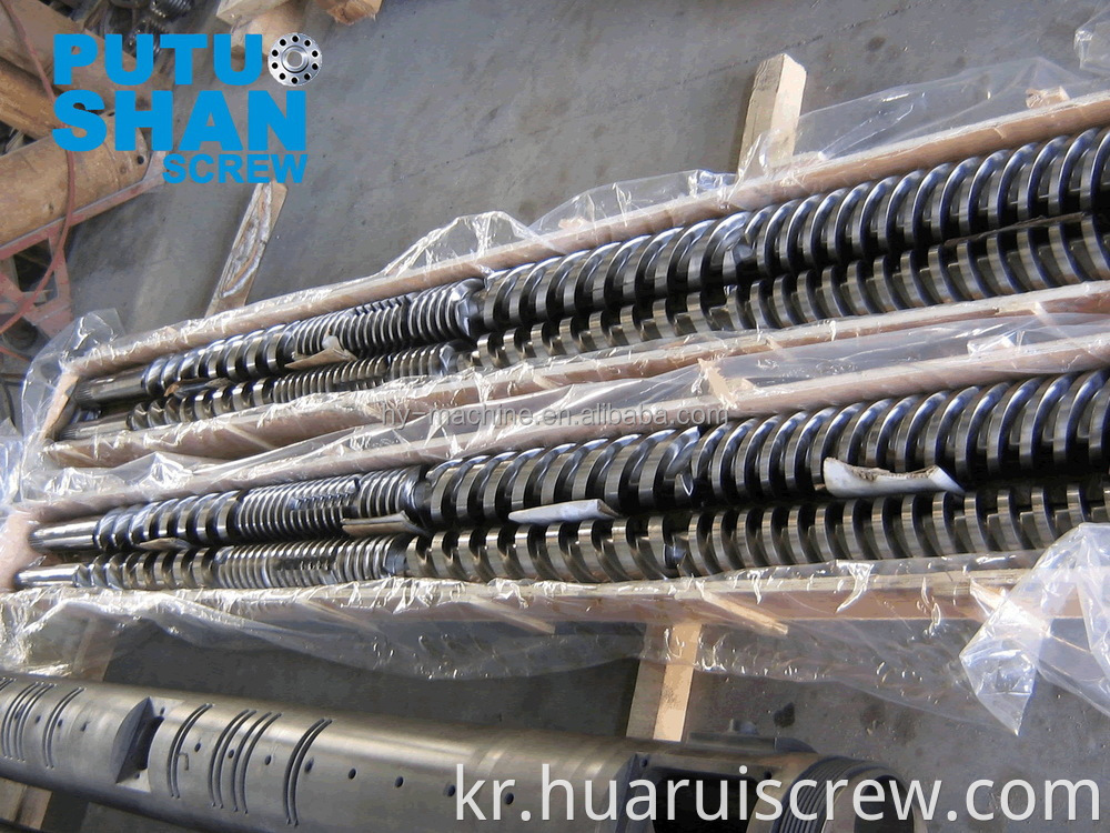 plastic extrusion screw